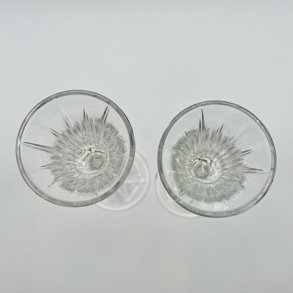 Vintage Mikasa Icicles Crystal Candlesticks Candle Holders Set Of 2 Germany - Picture 4 of 11